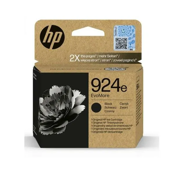 Alkunperäinen mustepatruuna HP 924E Musta (30 osaa)