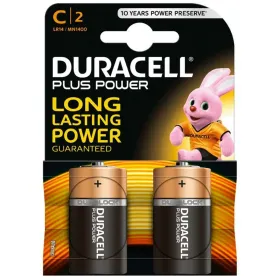 Patareid DURACELL Plus Power L2 CLR14 1,5 V LR14 (10 Ühikut)