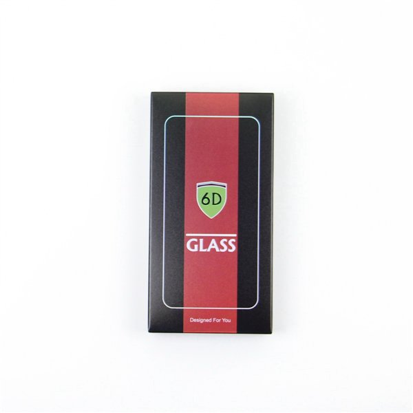 Tempered glass 6D for Samsung Galaxy A06s black frame 10in1