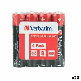 LR03 Leelispatareid Verbatim Premium 1,5 V AAA 4 Tükid, osad (20 Ühikut)