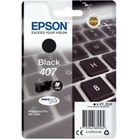 Alkunperäinen mustepatruuna Epson Nº 407 Musta (5 osaa)
