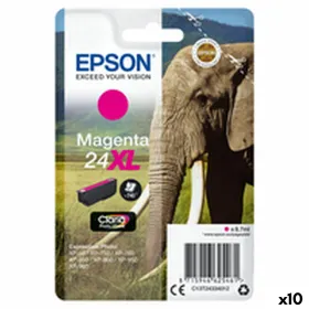 Alkunperäinen mustepatruuna Epson EXPRESSION PHOTO XP-950 - 24XL Magenta (10 osaa)