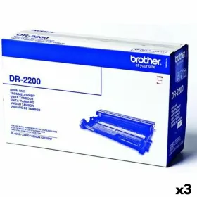Printera rullis Brother DR2200 Melns (3 gb.)