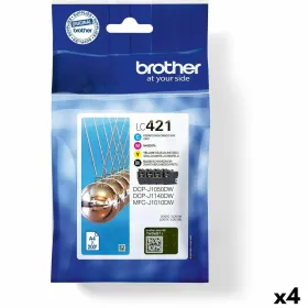 Alkunperäinen mustepatruuna Brother MFC-J1010DW / DCP-J1050DW Keltainen (4 osaa)