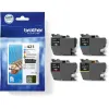 Originali rašalo kasetė Brother MFC-J1010DW / DCP-J1050DW Geltona (4 vnt.)