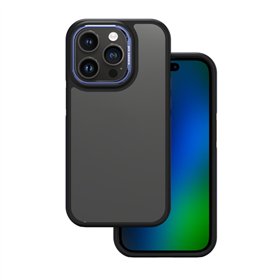 Crystal Black case for iPhone 16e blue