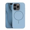 Silicone Thin Mag case for iPhone 16e light blue