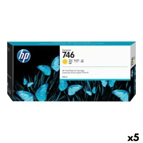 Alkunperäinen mustepatruuna HP Keltainen (5 osaa)