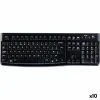 Klaviatūra Logitech K120 Melns Spāņu Qwerty (10 gb.)