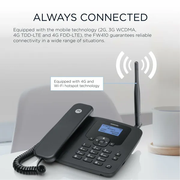 Fiksuotojo ryšio telefonas Motorola