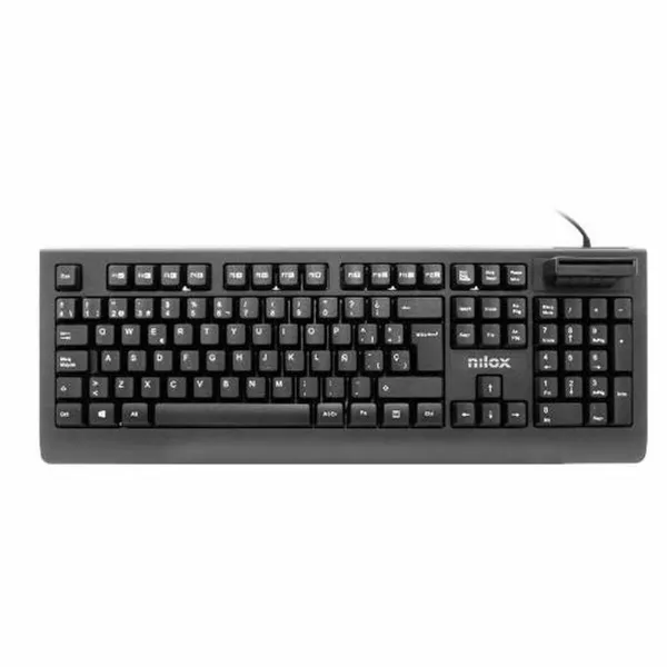 Bezvadu Klaviatūra Nilox Spāņu Qwerty
