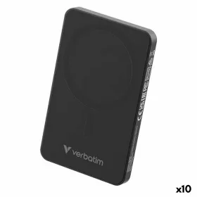 Power Bank Lādētājs Verbatim Melns 5000 mAh (10 gb.)