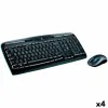 Klaviatūra un Pele Logitech MK330 Melns Spāņu Qwerty (4 gb.)