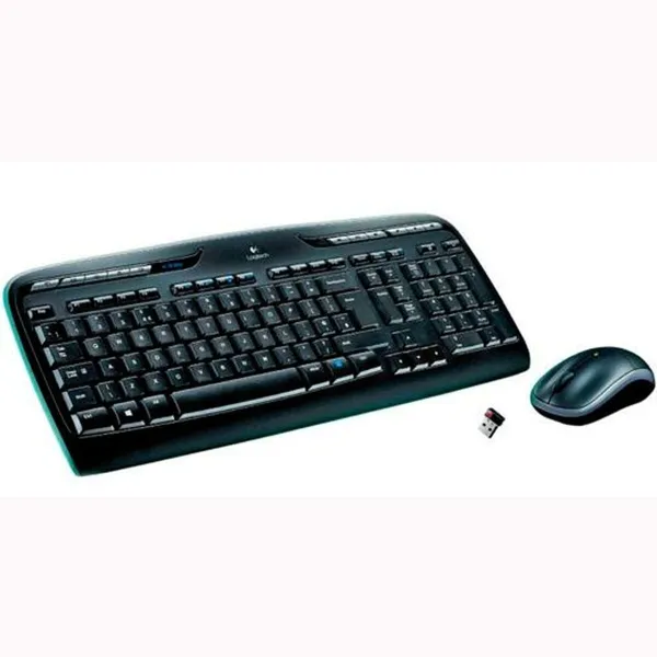Klaviatūra un Pele Logitech MK330 Melns Spāņu Qwerty (4 gb.)