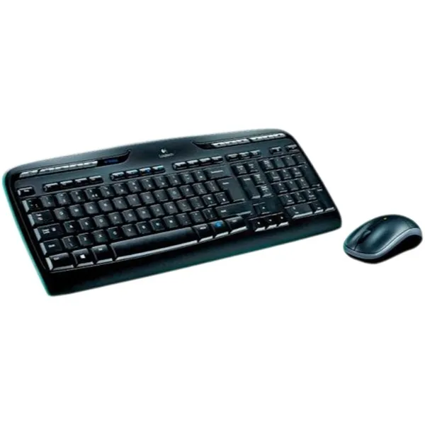 Klaviatūra un Pele Logitech MK330 Melns Spāņu Qwerty (4 gb.)