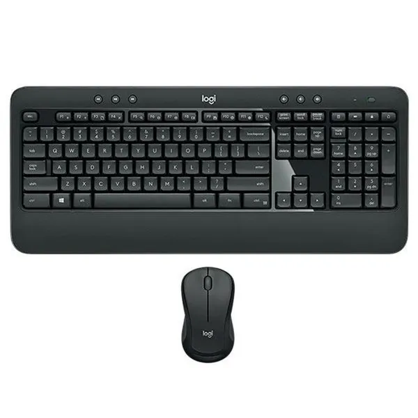 Klaviatuur ja Hiir Logitech MK540 Must Hispaaniakeelne Qwerty (4 Ühikut)
