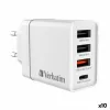 Сетевое зарядное устройство Verbatim Белый 30 W (10 штук)