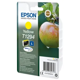Alkunperäinen mustepatruuna Epson T1294 Keltainen (10 osaa)