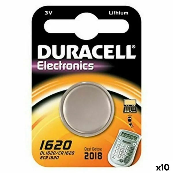 Litija Baterija DURACELL DL1620 3 V (10 gb.)