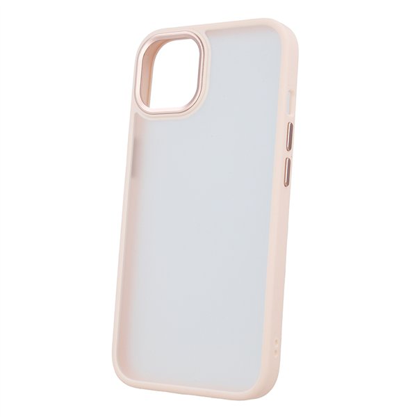Satin Matt case for iPhone 16e pink