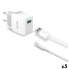 Сетевое зарядное устройство Celly Белый 12 W (5 штук)