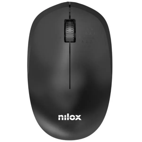 Juhtmevaba Hiir Nilox Must 1000 dpi (50 Ühikut)