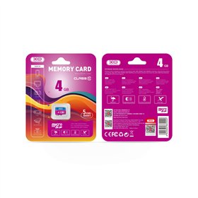 XO mälukaart 4GB microSDHC kl. 10