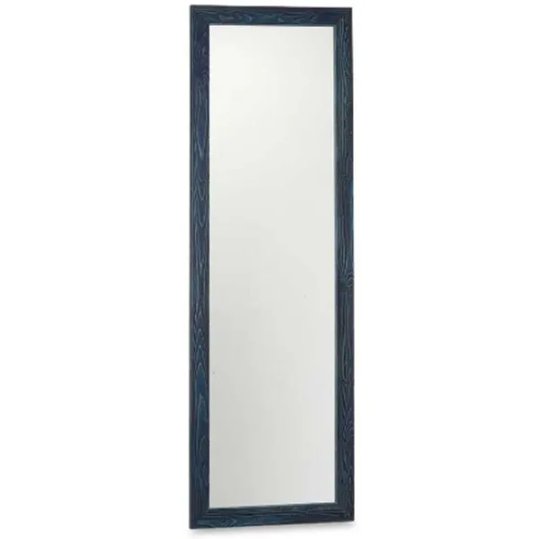 Wall mirror Gift Decor Blue 48 x 150 x 2 cm Rectangular (2 Units)