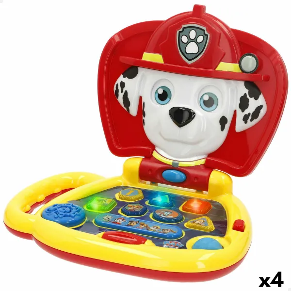 Žaislinis kompiuteris The Paw Patrol Anglų 20 x 17 x 14 cm Spalvotas (4 vnt.)