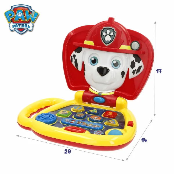 Žaislinis kompiuteris The Paw Patrol Anglų 20 x 17 x 14 cm Spalvotas (4 vnt.)