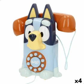 Toy telephone Bluey Plastic 16 x 18 x 8 cm (4 Units)