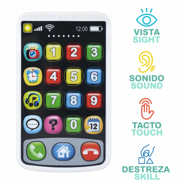Žaislinis telefonas PlayGo 7 X 11 X 2 CM (6 vnt.)