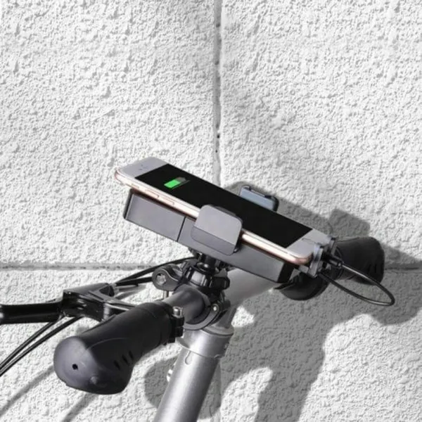 Bezvadu Lādētājs ar Mobilā Telefona Turētāju 5000 mAh