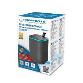 Nešiojamos Bluetooth garso kolonėlės Esperanza EP155  Juoda