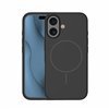 Silicone Thin Mag case for iPhone 17 black