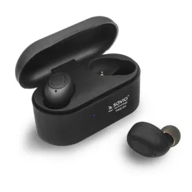 Austiņas In-ear Bluetooth Savio TWS-04 Melns Grafīts