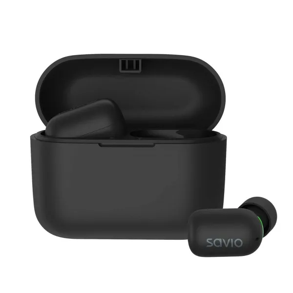 Kõrvasisesed Bluetooth Kõrvaklapid Savio TWS-09 Must