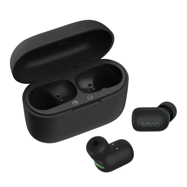 Kõrvasisesed Bluetooth Kõrvaklapid Savio TWS-09 Must