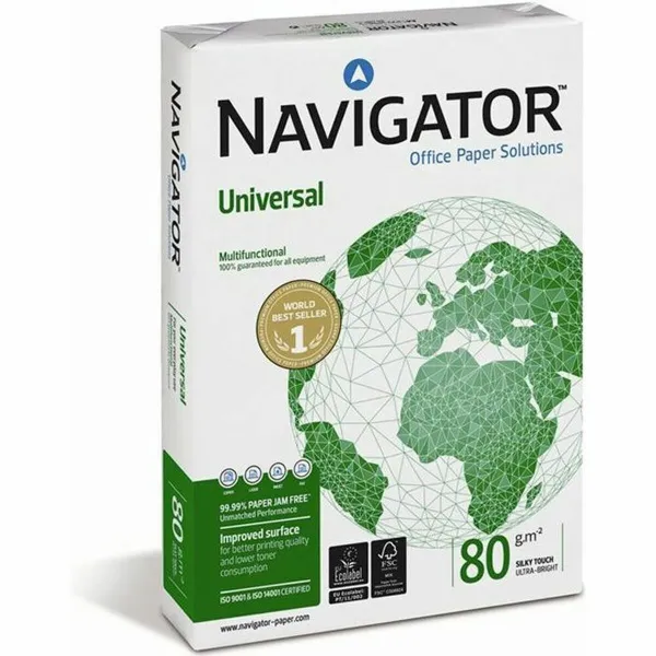 Trükipaber Navigator Universal Valge 500 Lehed