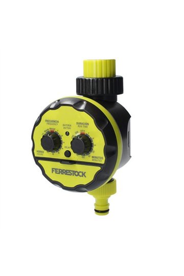 Watering programmer Ferrestock Yellow