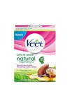 Kūno plaukelių depiliacijos kremas Veet Cera Tibia Natural 250 ml Argano aliejus Cukrus