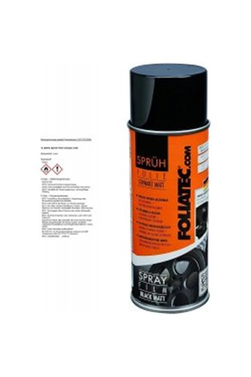 Vedelkumm autodele Foliatec FO2065 400 ml Mattmust