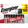 Baterijas Energizer LR6 1,5 V (8 gb.)