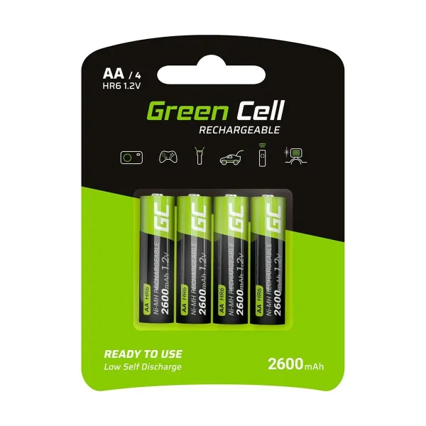 Baterijas Green Cell GR01 1,2 V 1.2 V