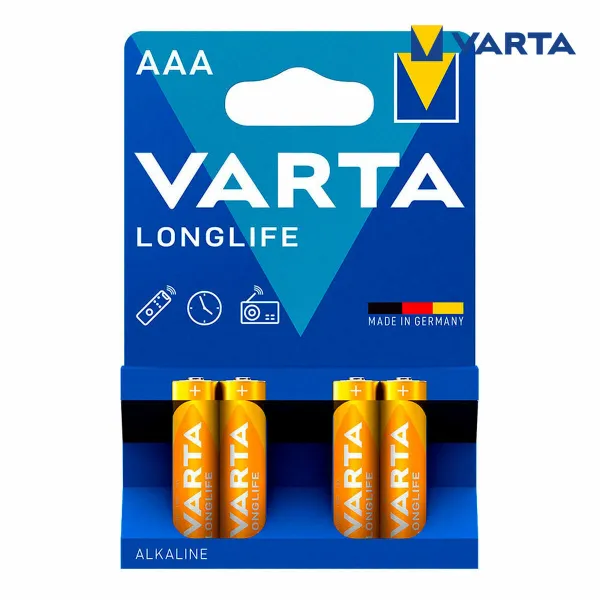 Alkaline baterijas Varta 4103 1,5 V AAA (4 gb.)