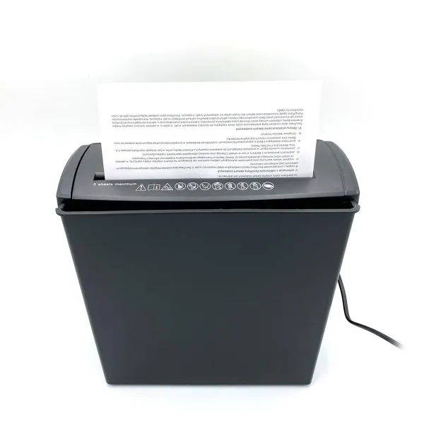 Popieriaus smulkintuvas Media Tech Shredder MT215 V2.0 Juoda 8 L