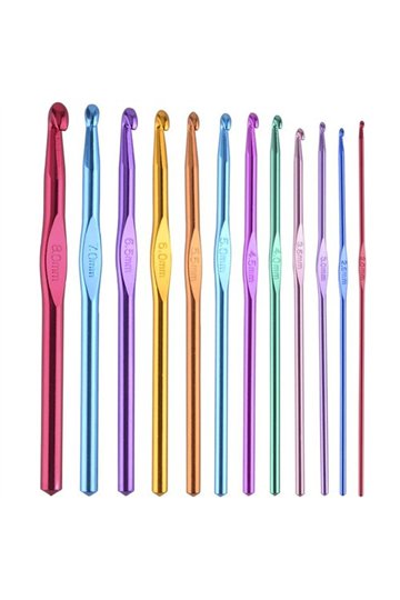 Crochet hook set 12pcs.