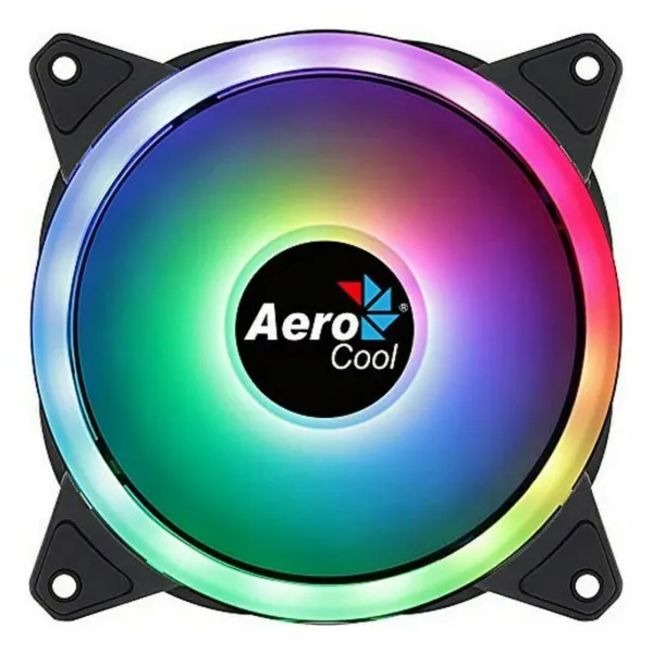 Kvadratinis ventiliatorius Aerocool Duo 12 1000rpm (Ø 12 cm) RGB Ø 12 cm (1 vnt.)