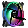 Kvadratinis ventiliatorius Aerocool Duo 12 1000rpm (Ø 12 cm) RGB Ø 12 cm (1 vnt.)