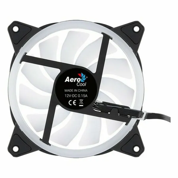 Kvadratinis ventiliatorius Aerocool Duo 12 1000rpm (Ø 12 cm) RGB Ø 12 cm (1 vnt.)